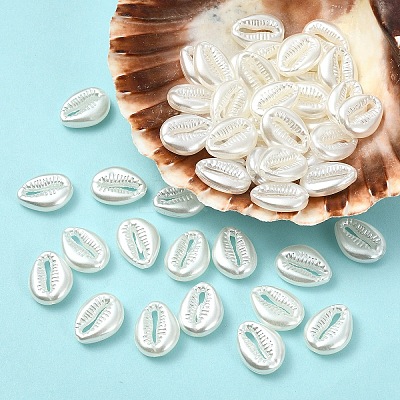 50Pcs Acrylic Imitation Pearl Beads OACR-YW0003-83-1