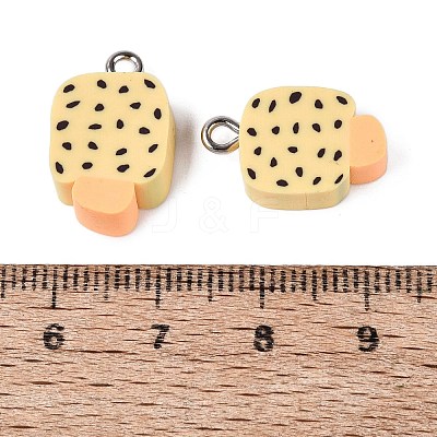 Handmade Polymer Clay Pendants CLAY-Q253-07P-03-1