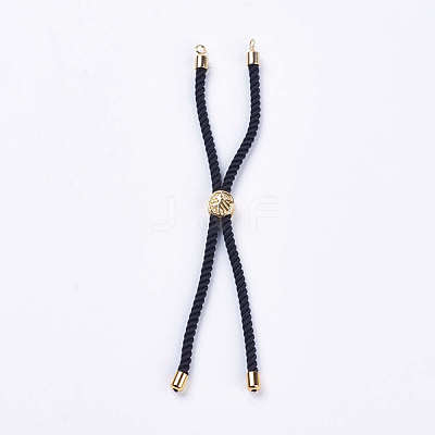 Nylon Twisted Cord Bracelet Making MAK-F018-04G-RS-1