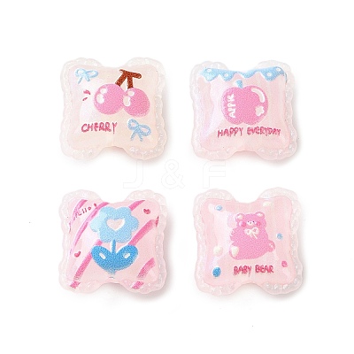 Printed Opaque Acrylic Beads AC-CBA6251-05-1
