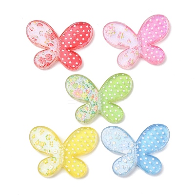Printed Transparent Acrylic Beads AC-CBAC57E-04-1