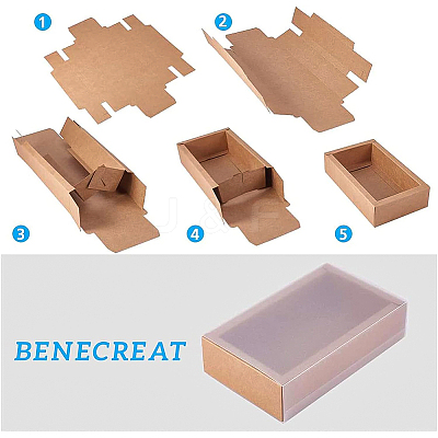 Kraft Paper Jewelry Boxes LS-CON-WH0068-65E-1