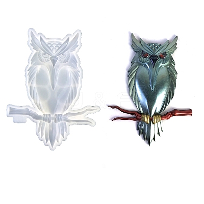 Owl & Branch DIY Wall Decoration Silicone Molds LS-SIL-F007-07-1