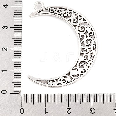 Tibetan Style Alloy Pendants X-TIBEP-R304-001AS-LF-1