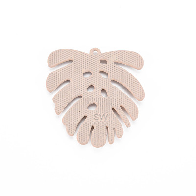 Spray Painted Alloy Pendants PALLOY-T077-117G-RS-1