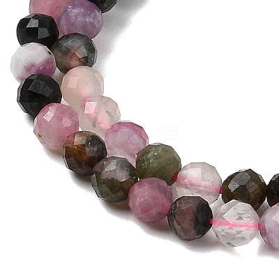 Natural Tourmaline Beads Strands G-RM250101-C2-1