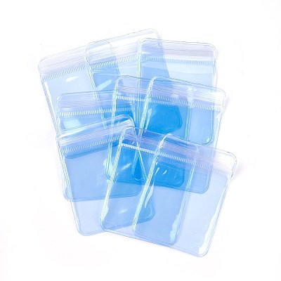 Rectangle PVC Resealable Packaging Bags OPP-R005-4x6-1