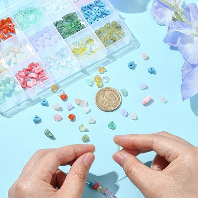 450Pcs 15 Styles Acrylic Beads OACR-YW0001-89-1