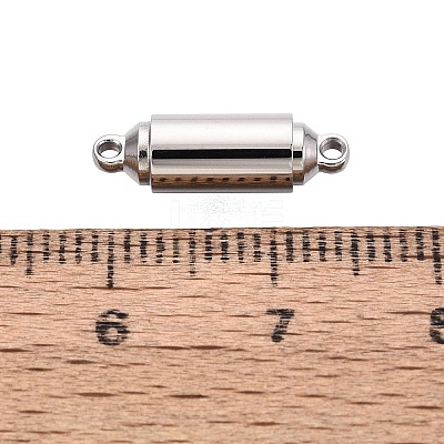 304 Stainless Steel Magnetic Clasps STAS-N127-02B-P-1