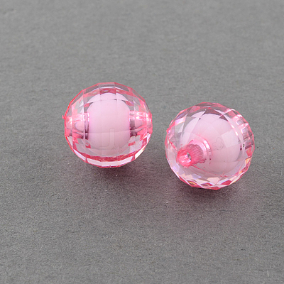 Transparent Acrylic Beads TACR-S086-14mm-M-1