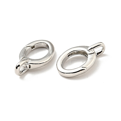 Brass Spring Gate Rings X-KK-G416-59P-1