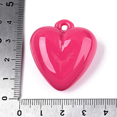 Opaque Acrylic Pendants SACR-T017-44F-1