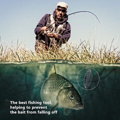 Iron Fishing Bait Cage AJEW-WH0348-973-1