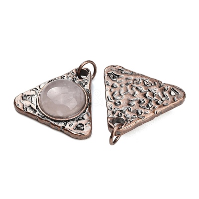 Natural Rose Quartz Pendants GG-CBACC2B-04R-04-1
