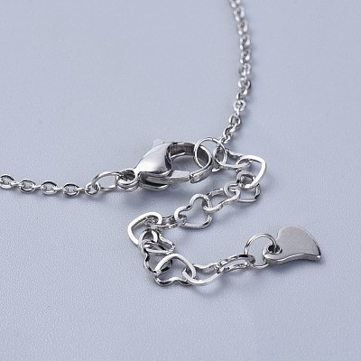 304 Stainless Steel Charm Anklets AJEW-AN00265-04-1