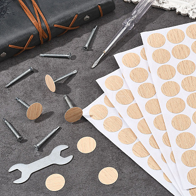 5 Sheets PVC Self-Adhesive Stickers DIY-SP0006-19A-1