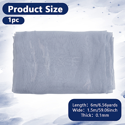 6M Polyester Gauze Fabric DIY-MA0007-13A-1