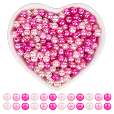 Valentine's Day Acrylic/ABS Plastic Imitation Pearl OACR-SP0001-66A-03-1