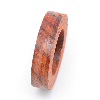 Unfinished Sandalwood Ring Blank WOOD-WH0107-30B-04-1