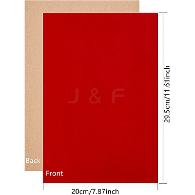Jewelry Flocking Cloth DIY-BC0011-57-1