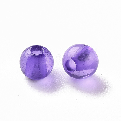 Transparent Acrylic Beads MACR-S370-A6mm-748-1