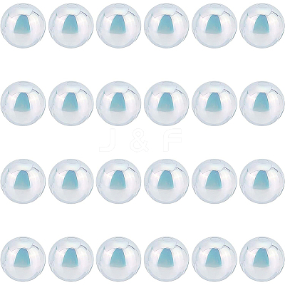 ABS Plastic Imitation Pearl Beads KY-BC0001-30-1