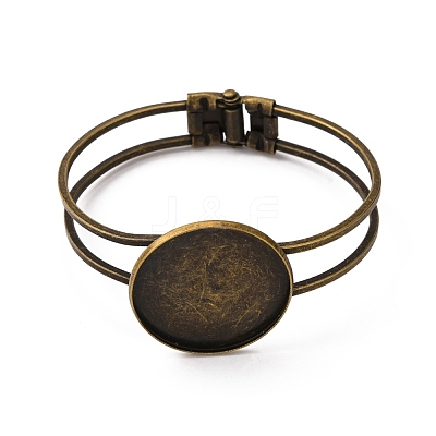 Brass Bangle Making X-MAK-Q011-73AB-30mm-1