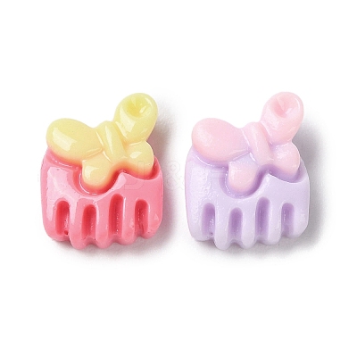 Opaque Resin Cabochons CRES-F030-01M-1