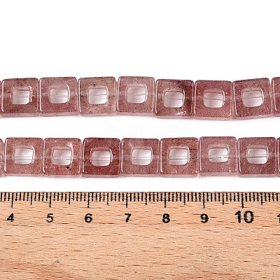 Natural Strawberry Quartz Beads Strands G-N342-103-1