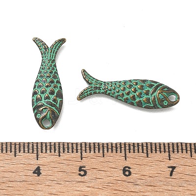 Tibetan Style Alloy Pendants AL-CBA8ABC-03-1