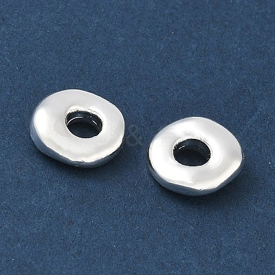 Brass European Beads KK-CBAFC6C-02S-1