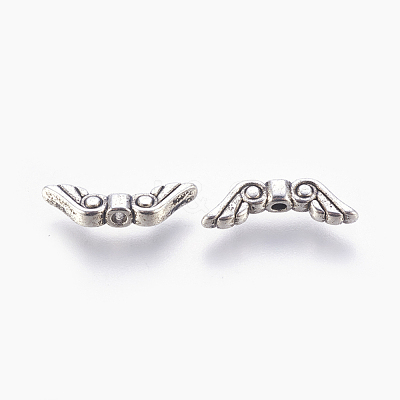 Tibetan Style Alloy Beads TIBEB-A11-3712-AS-LF-1