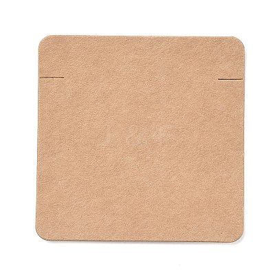 Blank Kraft Paper Bracelets Display Cards LS-X-CDIS-G005-03-1