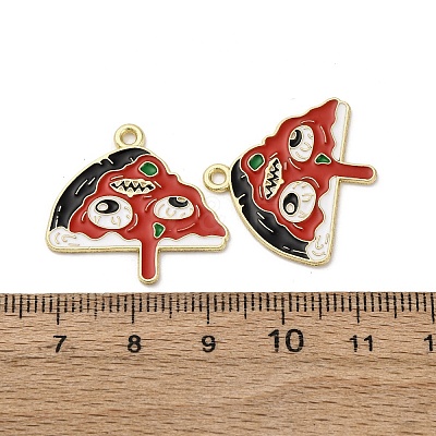 Halloween Alloy Enamel Pendants STAS-I354-01G-H-1
