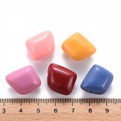 Opaque Acrylic Beads MACR-S373-15A-1