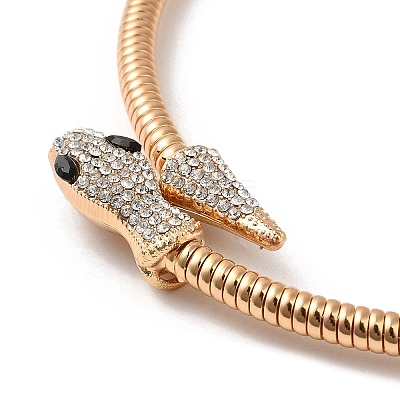 Alloy Round Snake Chain Necklaces NJEW-Z020-02KCG-1