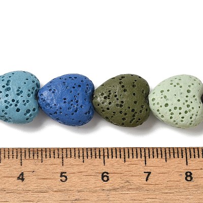 Natural Lava Rock Beads Strands G-N0114-A40-1