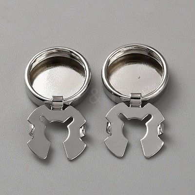 Brass Cufflinks BUTT-WH0034-16P-1