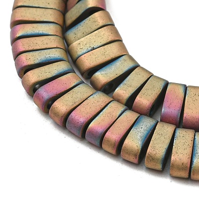 Electroplated Non-magnetic Synthetic Hematite Beads Strands G-C106-B01-01A-1