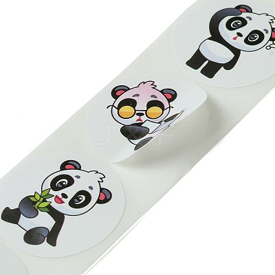 Cartoon Patterns Paper Gift Sticker Rolls DIY-R083-03E-1
