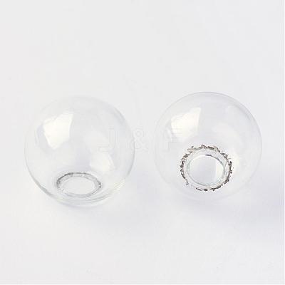 Round Mechanized One Hole Blown Glass Globe Ball Bottles BLOW-R001-16mm-1