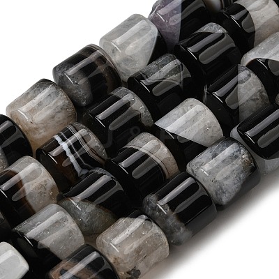 Natural Agate Beads Strands G-F820-P01-01J-1