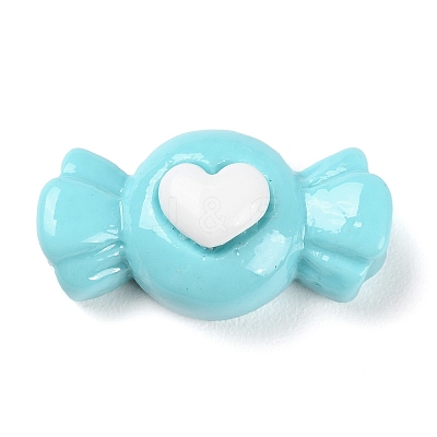 Opaque Resin Cabochons RESI-E046-02A-1