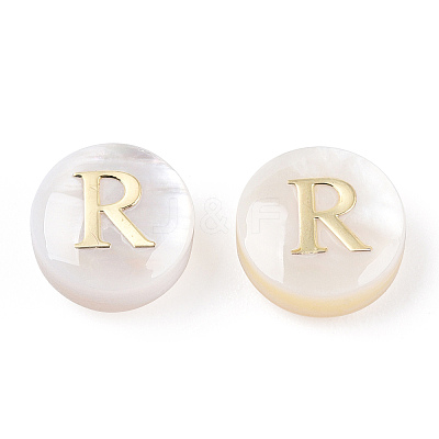 Natural Freshwater Shell Beads SHEL-N036-01R-1
