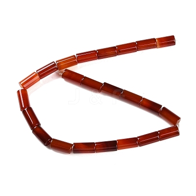 Natural Red Agate Beads Strands G-NH0019-A03-02-1
