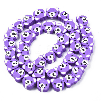 Handmade Polymer Clay Bead Strands CLAY-S096-004-01D-1