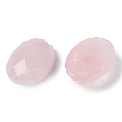 Natural Rose Quartz Cabochons G-G760-A13-1
