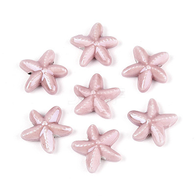 Handmade Porcelain Beads PORC-Q002-02G-01-1