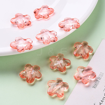 Transparent Acrylic Beads TACR-S154-32B-52-1