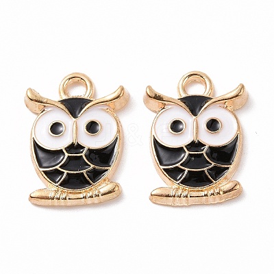 Alloy Enamel Pendants ENAM-B054-02G-01-1